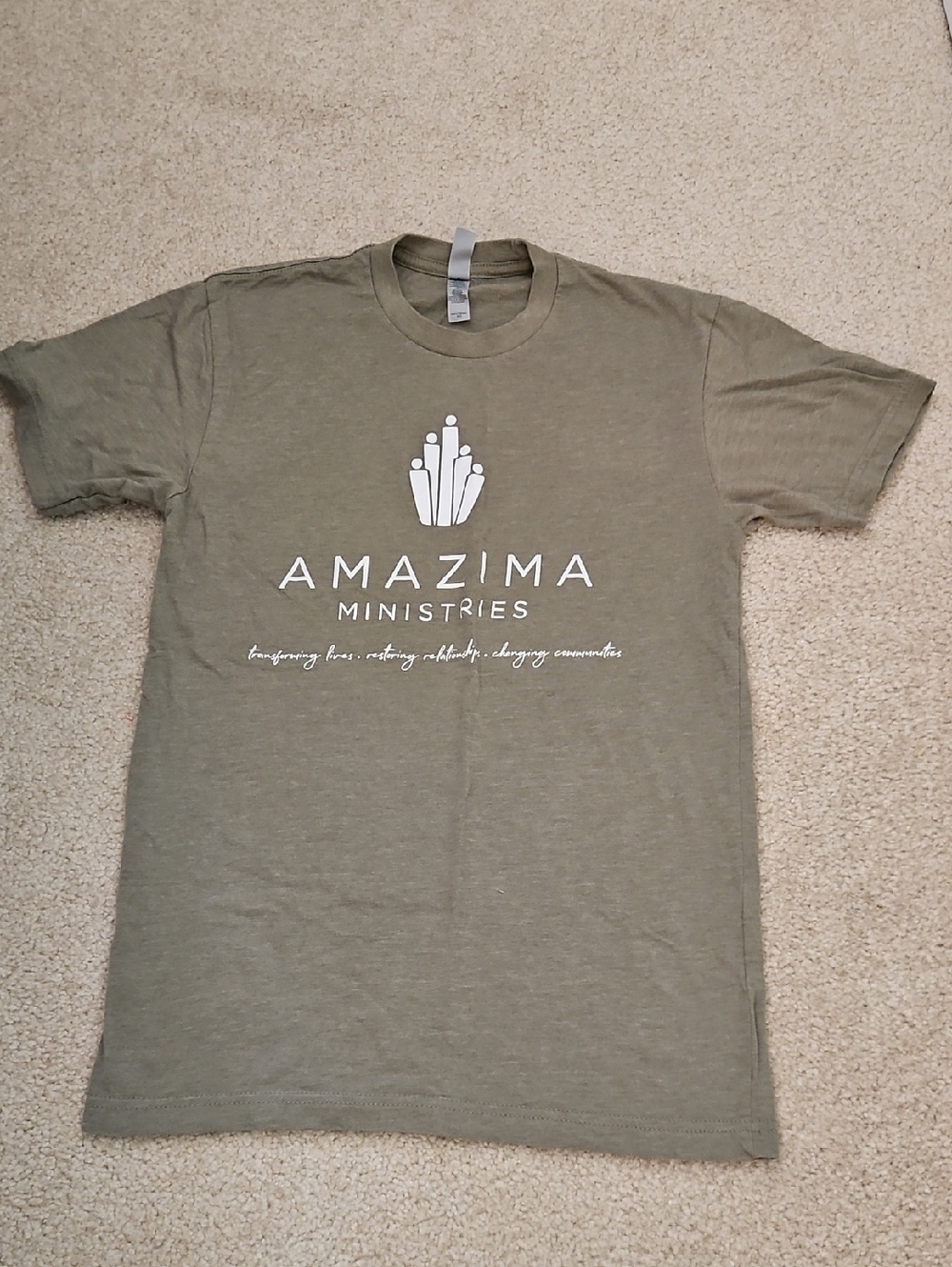 Olive Green Logo T-Shirt